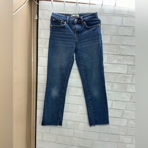 Levi's crop Dark Blue Ankle Jeans